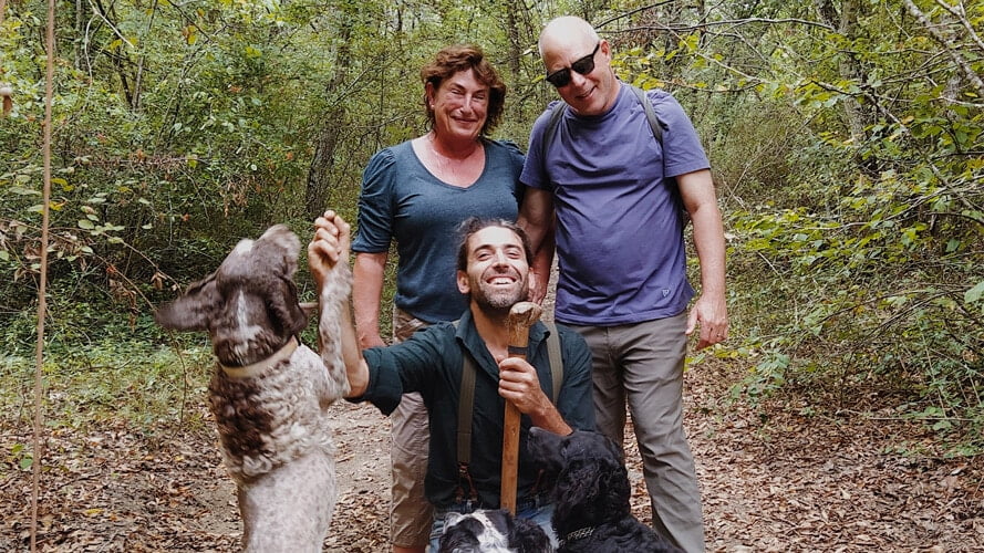 Vivi un'autentica esperienza di caccia al tartufo nel Chianti