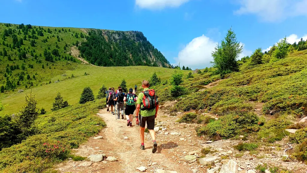 Esistono due tipologie di trekking stanziale e itinerante