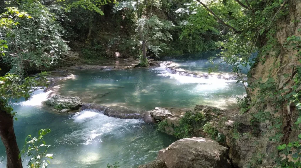 Il fiume Elsa che bagna il territorio del Chianti