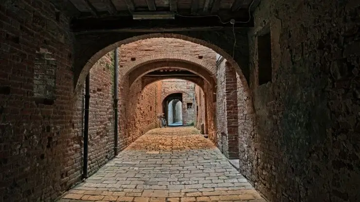 Antica Via delle Volte a Castellina in Chianti, Toscana